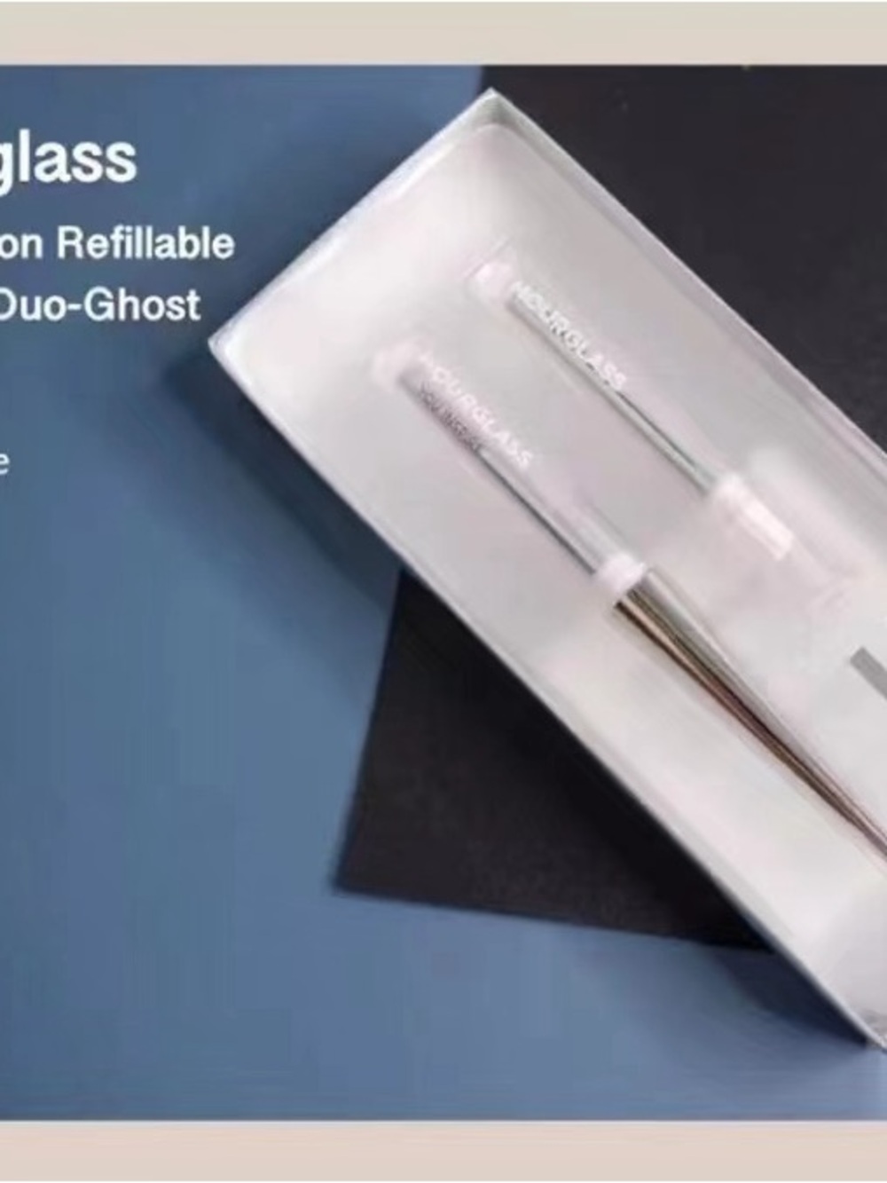 New! Hourglass Refillable lipstick Duo
